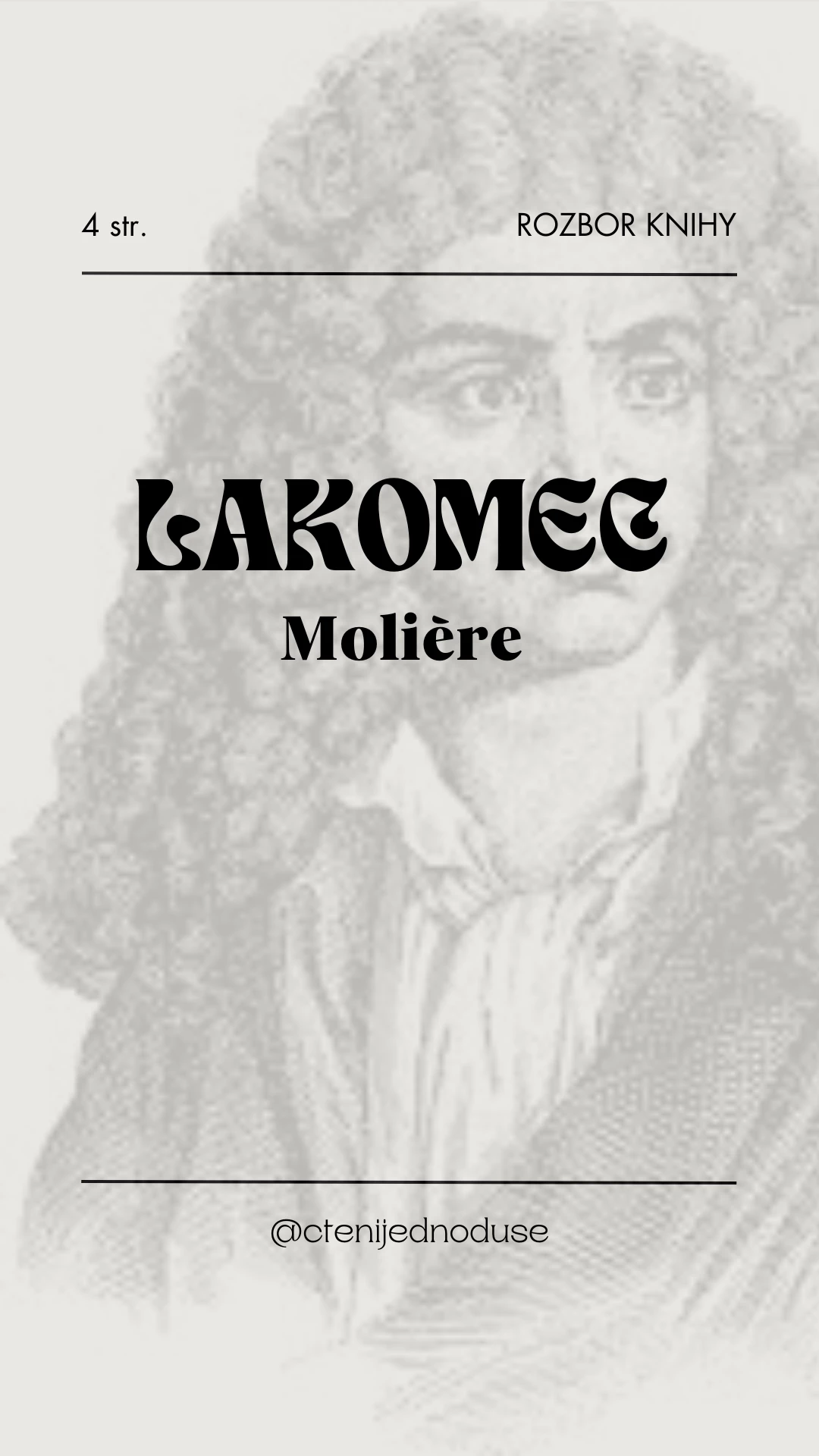 Lakomec - Moliére
